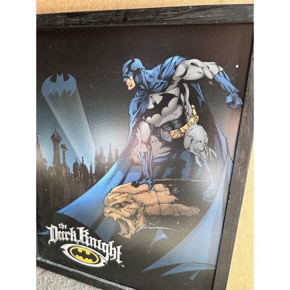 Batman Dark Knight Marvel DC Comics Tin Metal Sign Wall Retro Garage - Picture 2 of 4